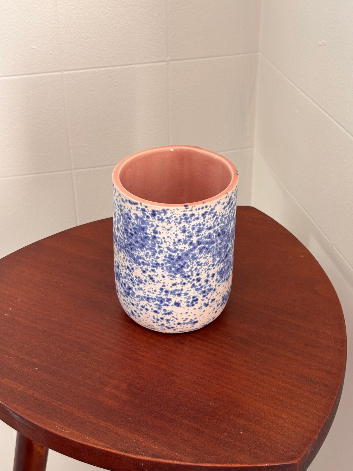 Speckle Blue Dual Tone Cup