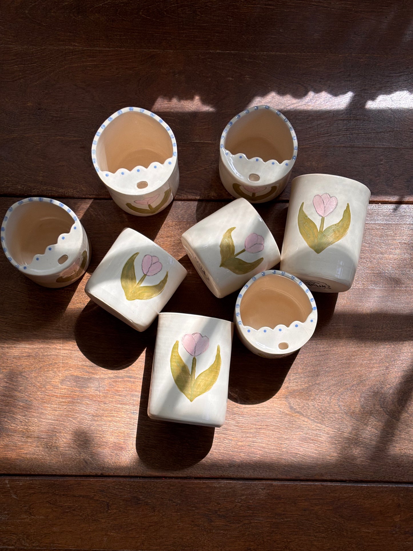 Scalloped Tulip Sip Cup