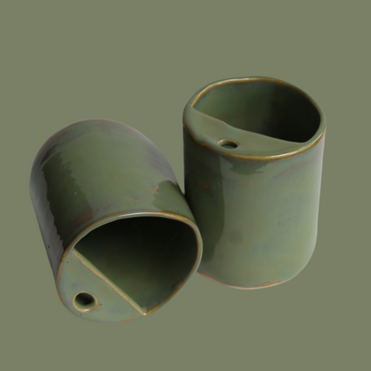 Sip Cup in Earth Green