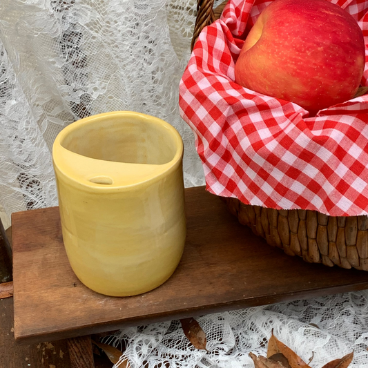 Sip Cup in Butter Yellow (12oz)