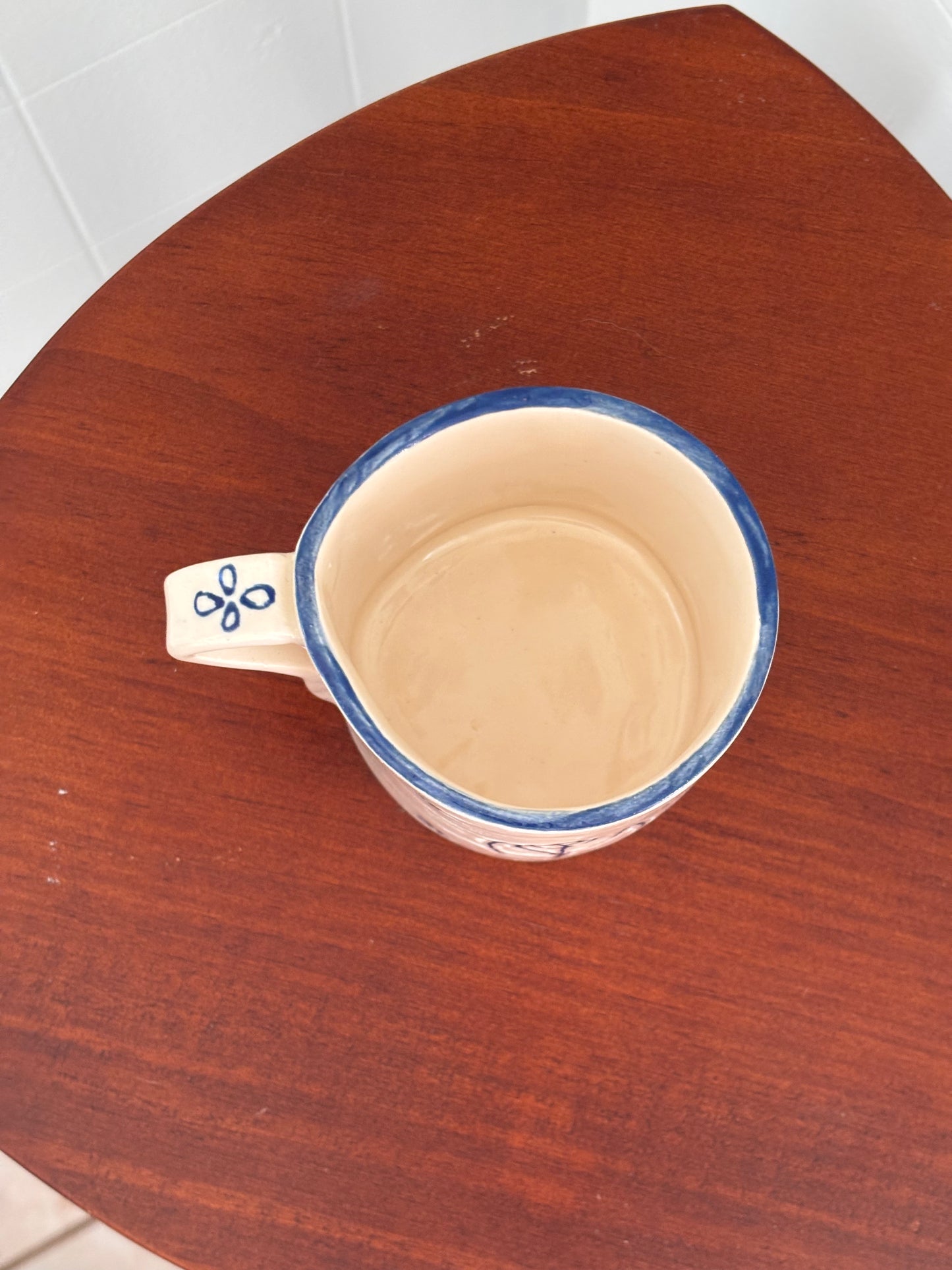 Delft Tile Tulip Mug SECOND