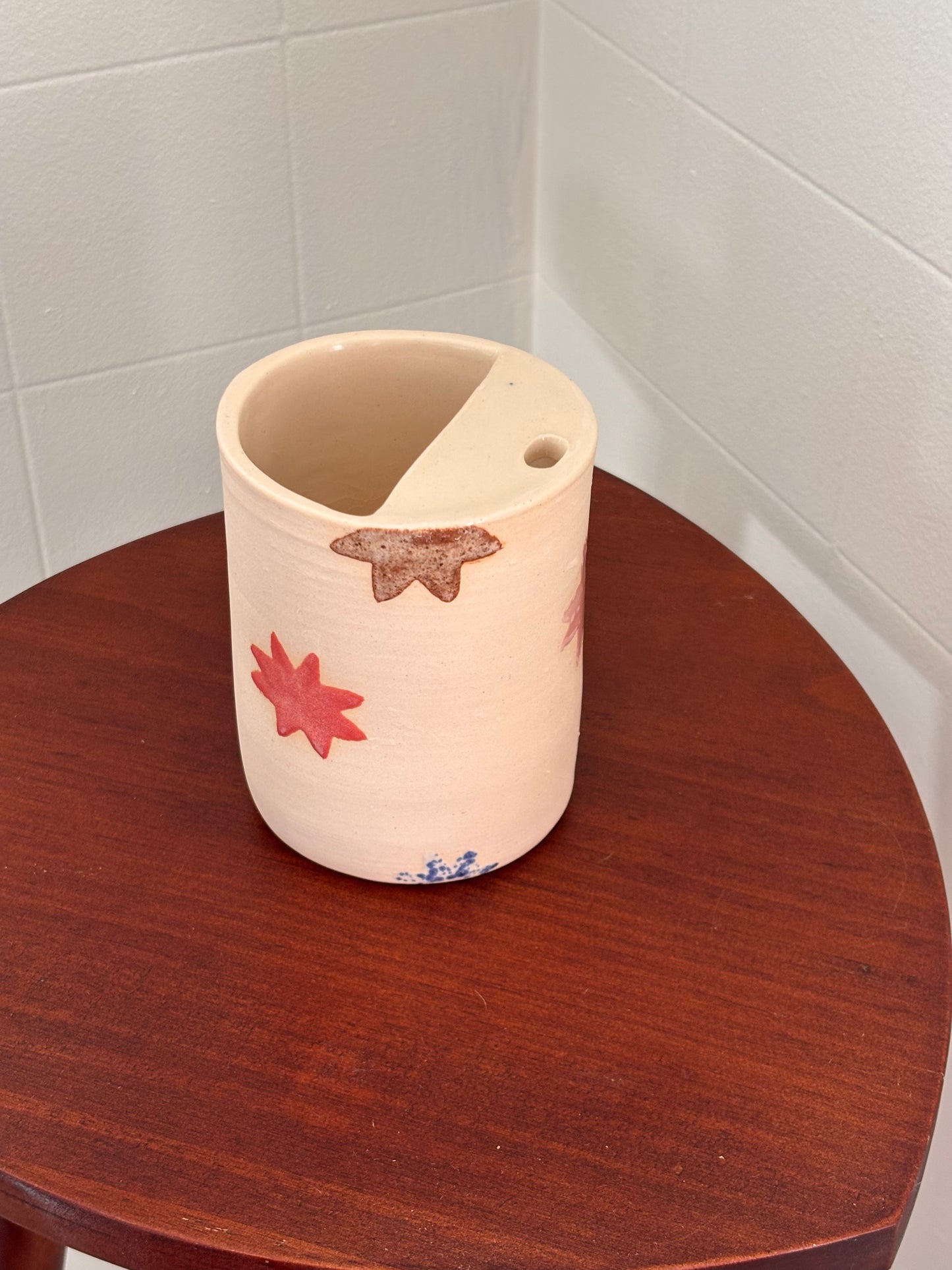 Quilted Star Sip Cup