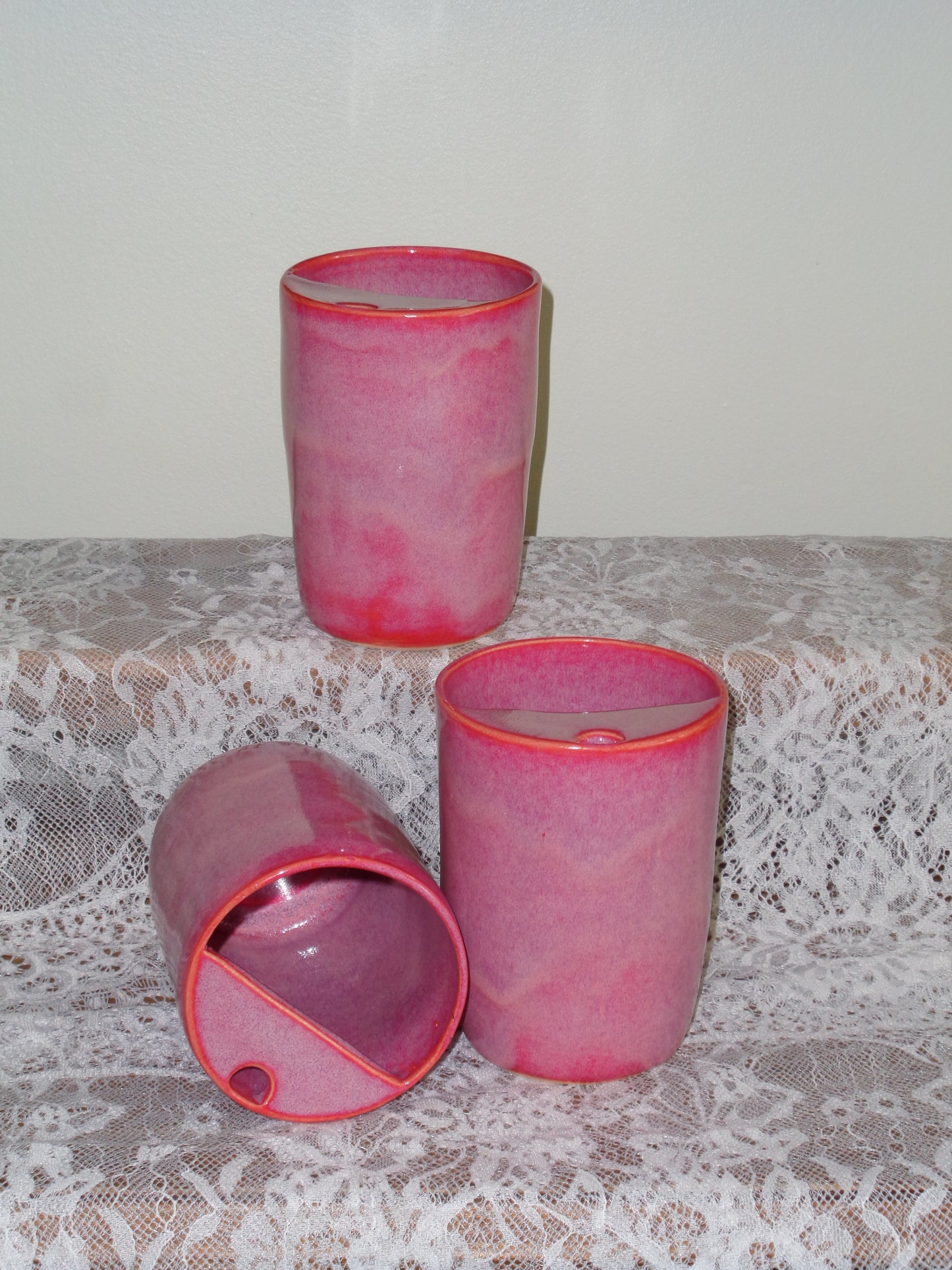 Pink Sunset Sip Cup (12oz) (FLAW)