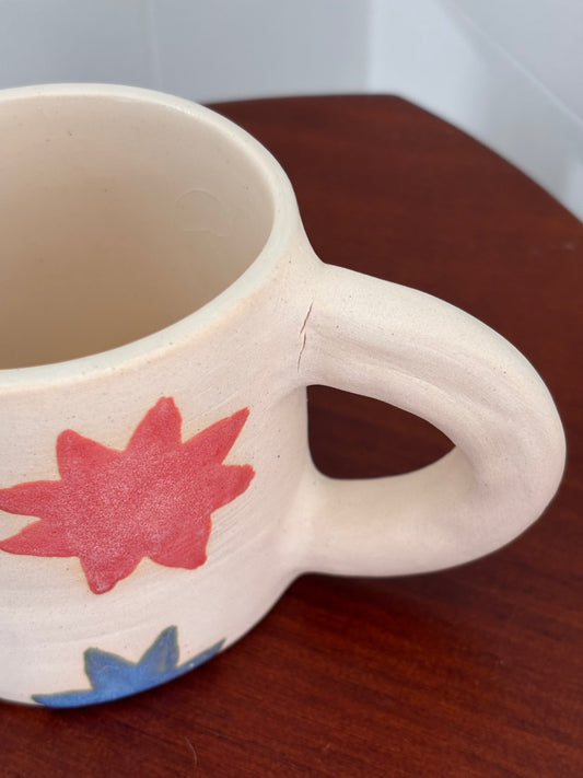 Quilted Star Mug SECOND