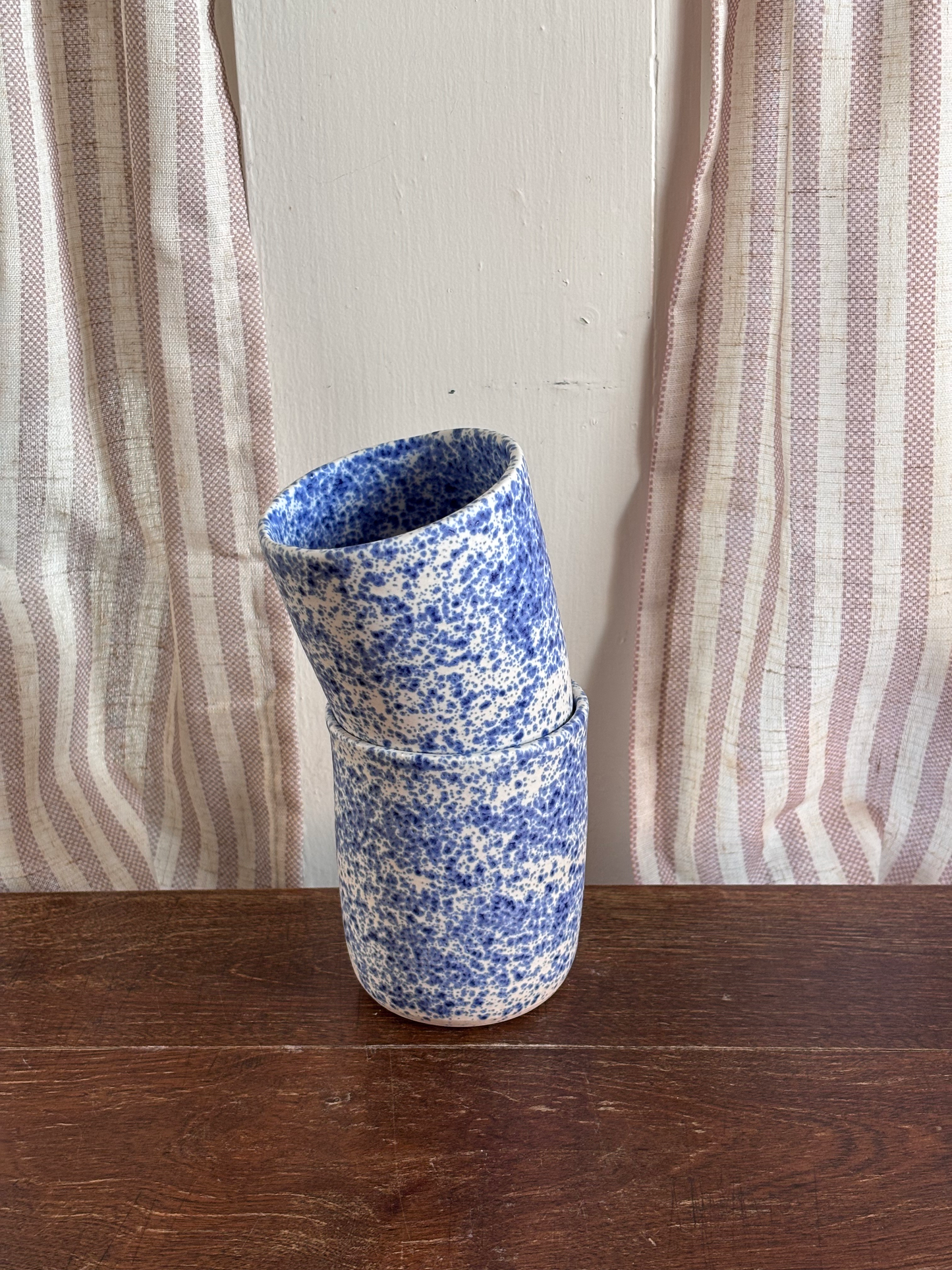 Blue Speckle Cup
