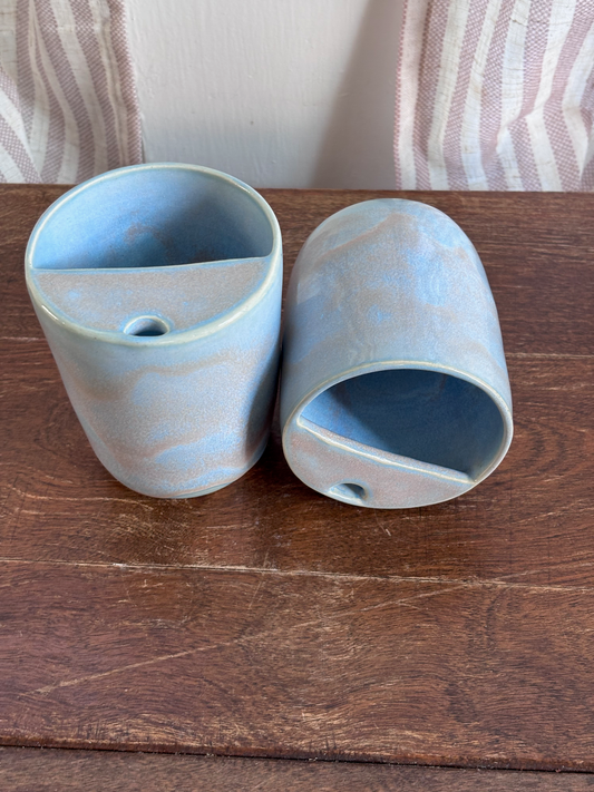 Light Blue Sip Cup (10 oz)